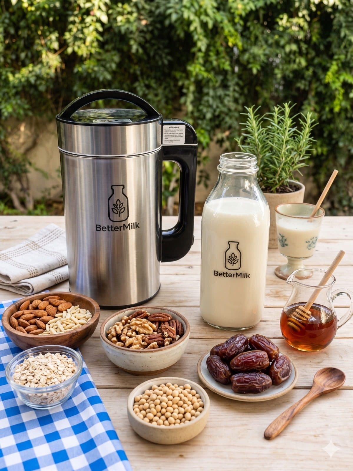 BetterMilk — חלב צמחי תוצרת בית
