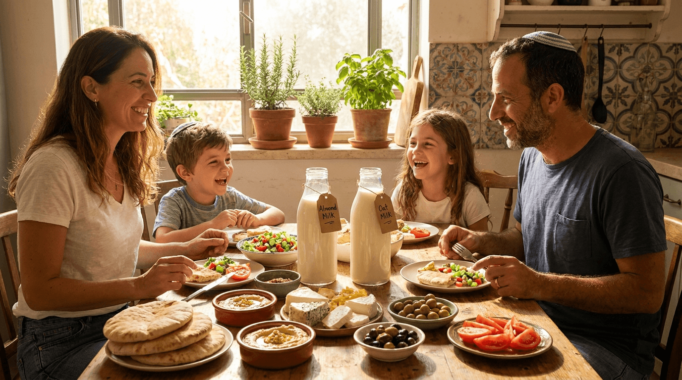 ארוחת בוקר ישראלית עם BetterMilk