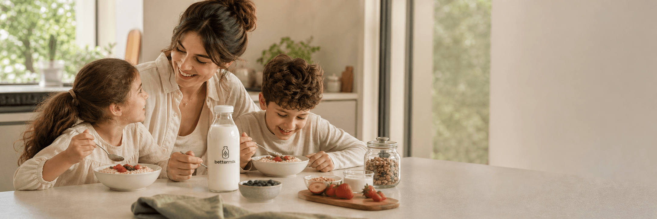 הכנת חלב צמחי עם BetterMilk
