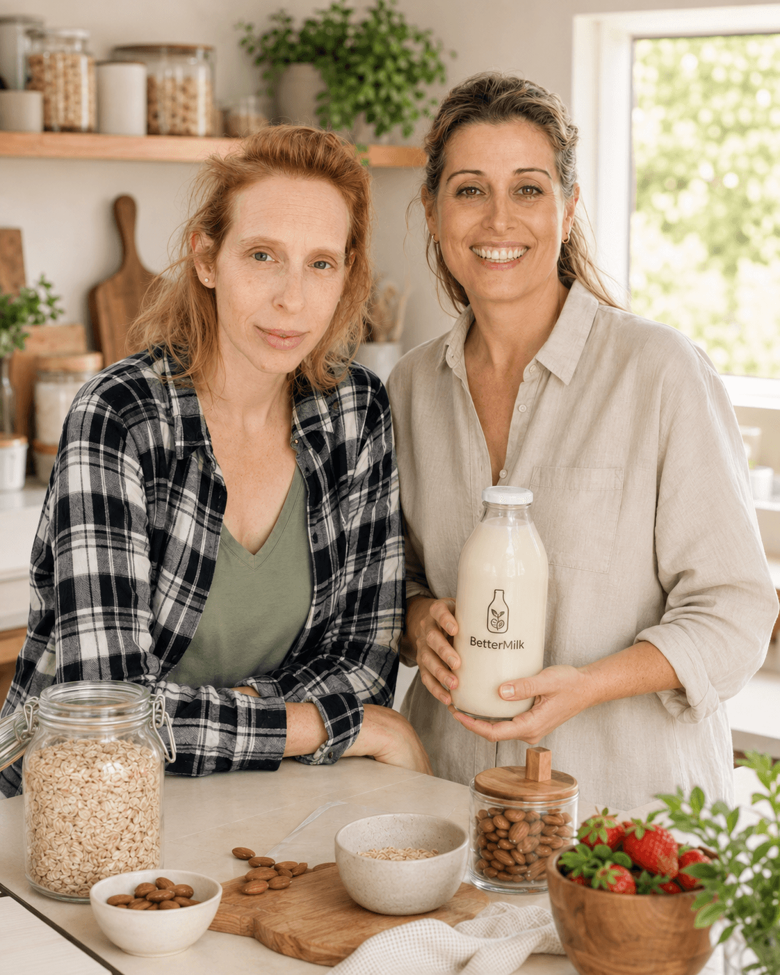 קרול ואיריס — מייסדות BetterMilk